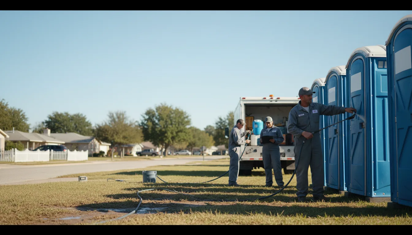Long-Term Portable Toilet Rental in Fountain Hill, AR near me